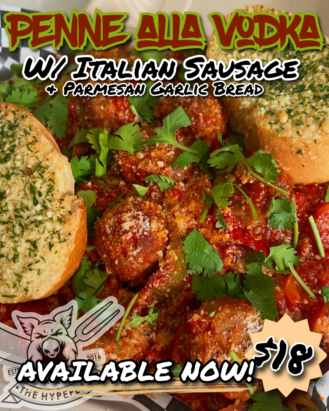 Penne Alla Vodka